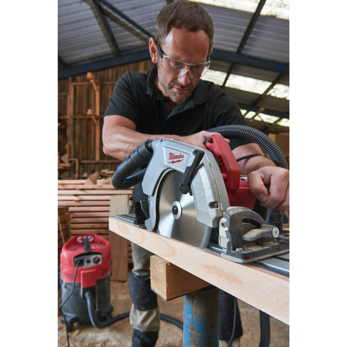 Milwaukee Kreissäge CS85CBE 4933451116 roteswerkzeug