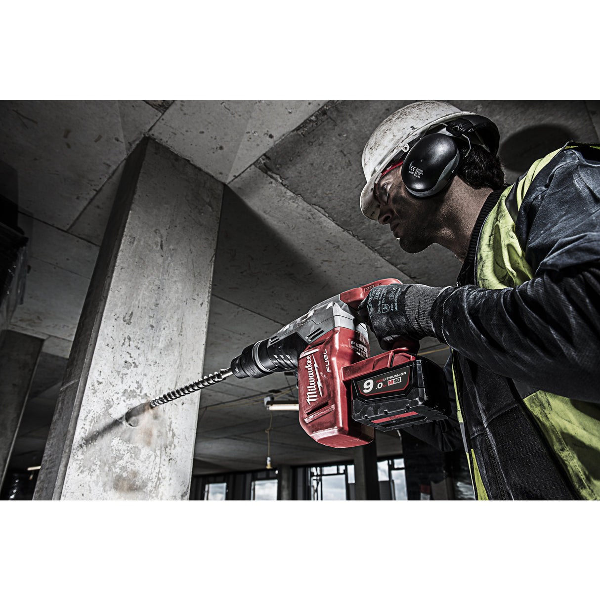 Milwaukee Akku-Kombihammer M18CHM-0 4933451362 roteswerkzeug