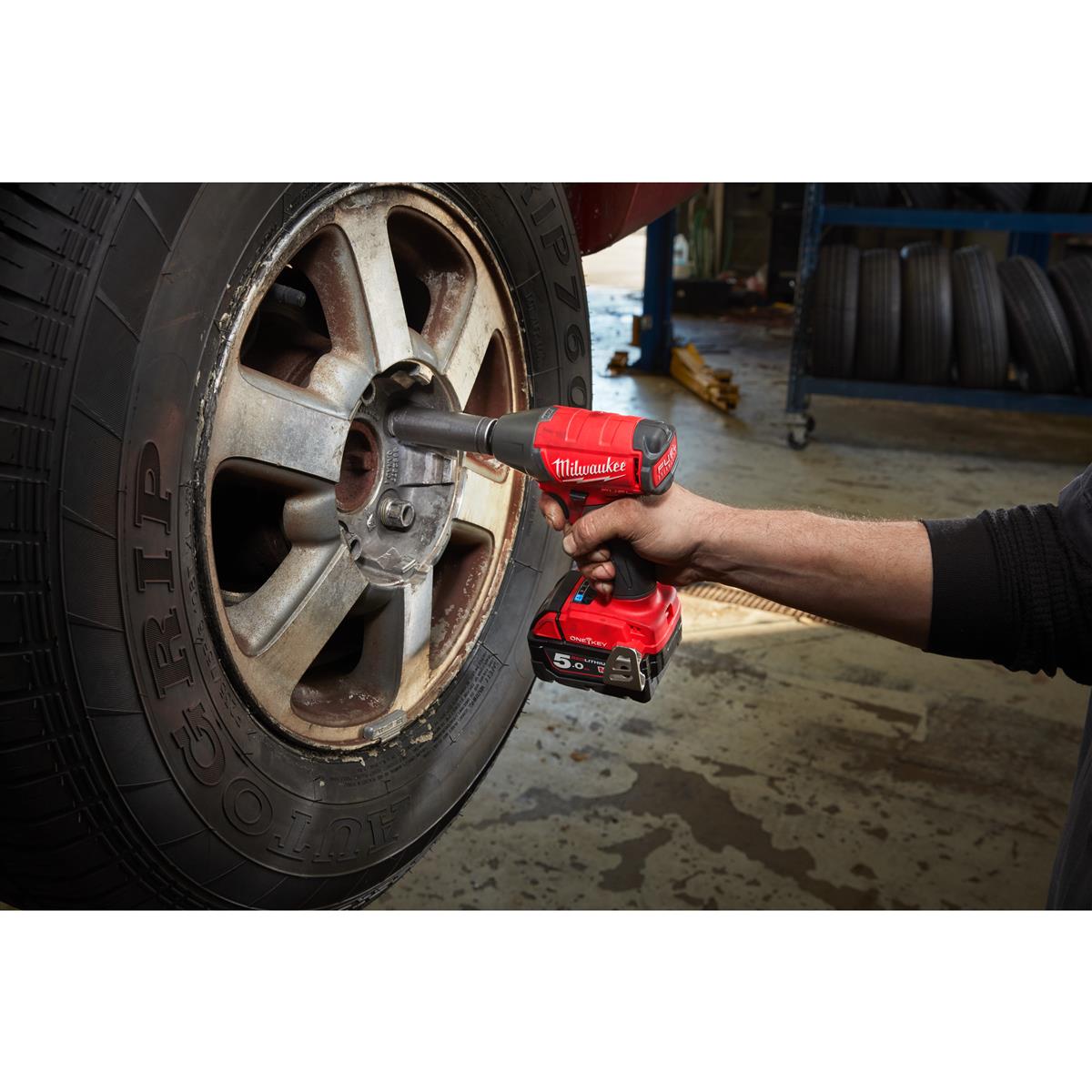 Milwaukee Cordless Impact Wrench M18ONEIWF12-502X 4933451374