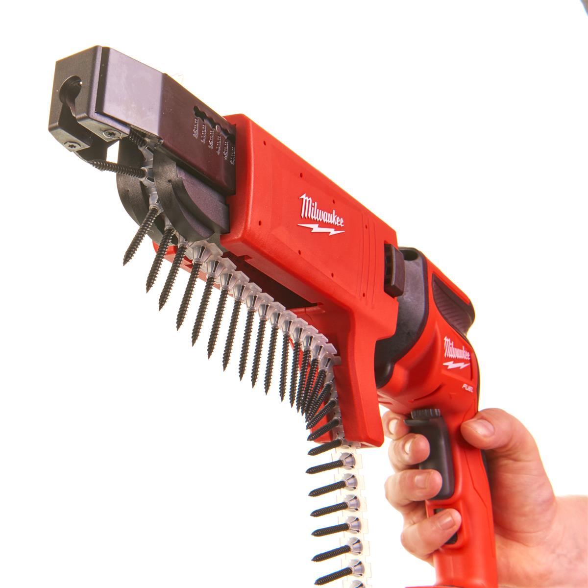 Tournevis pour cloisons sèches sans fil Milwaukee avec chargeur M18FSGC-202X 4933459199