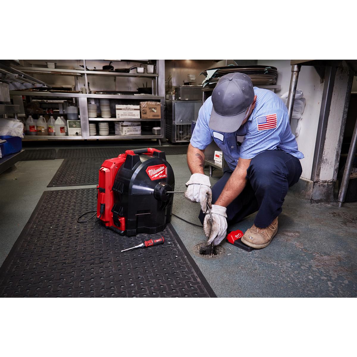 Nettoyeur de tuyaux sans fil Milwaukee M18FFSDC13-0 4933459708