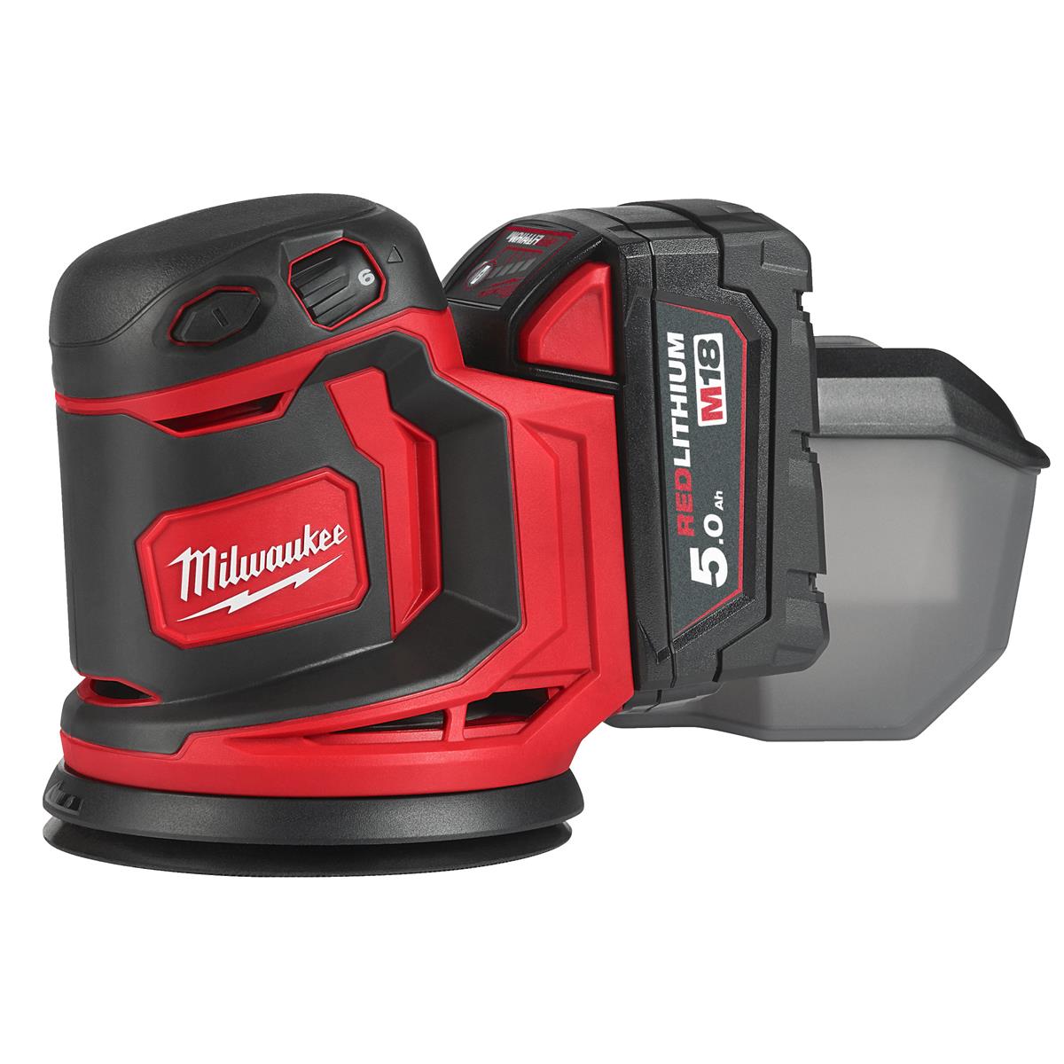 Milwaukee Cordless Random Orbit Sander M18BOS125-502B 4933464229