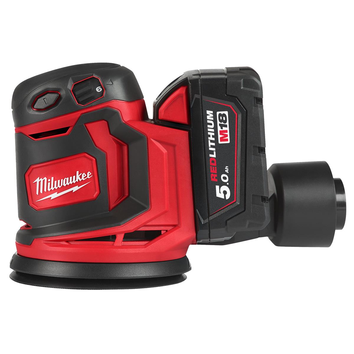 Milwaukee Cordless Random Orbit Sander M18BOS125-502B 4933464229