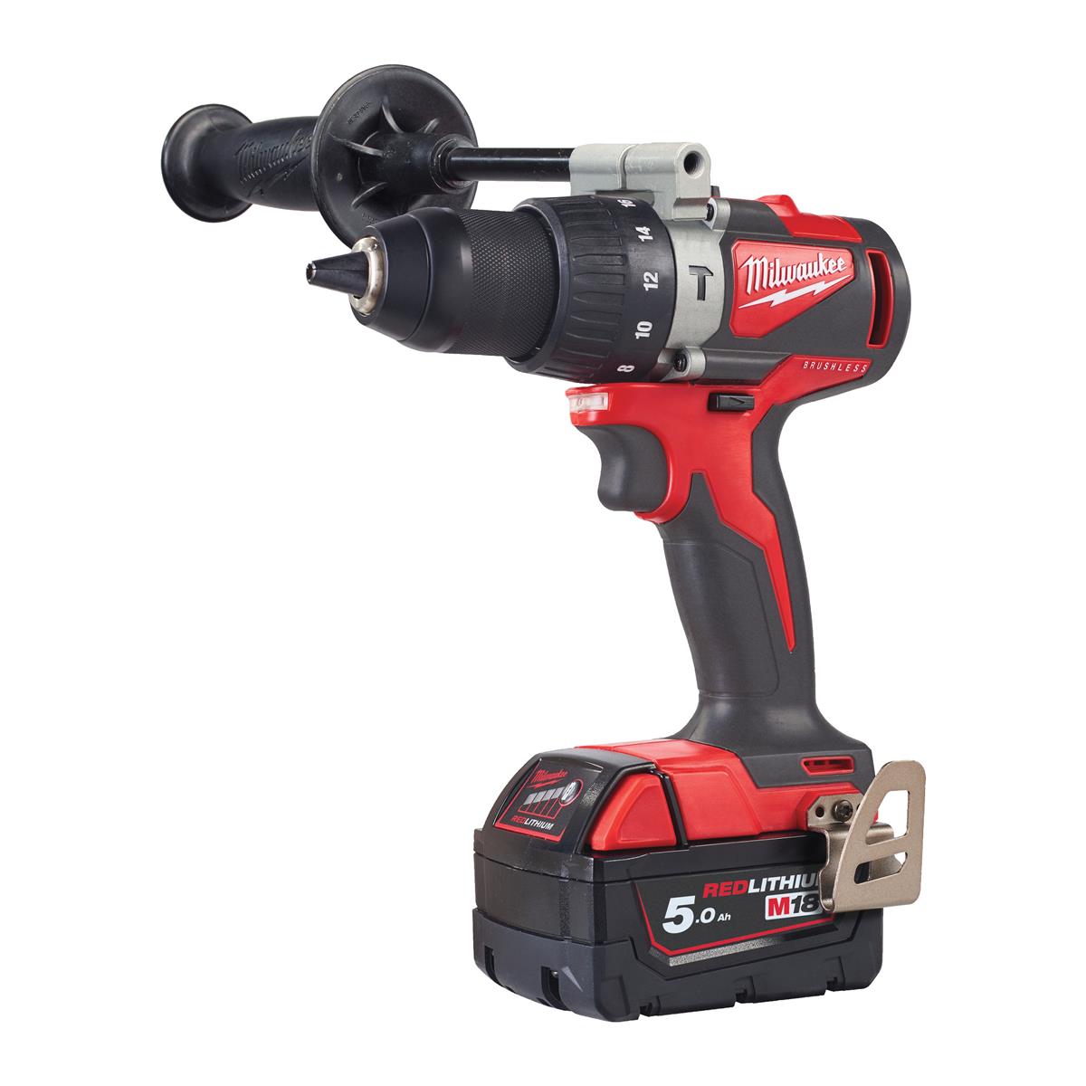 Perceuse à percussion sans fil Milwaukee M18BLPD2-502X 4933464517