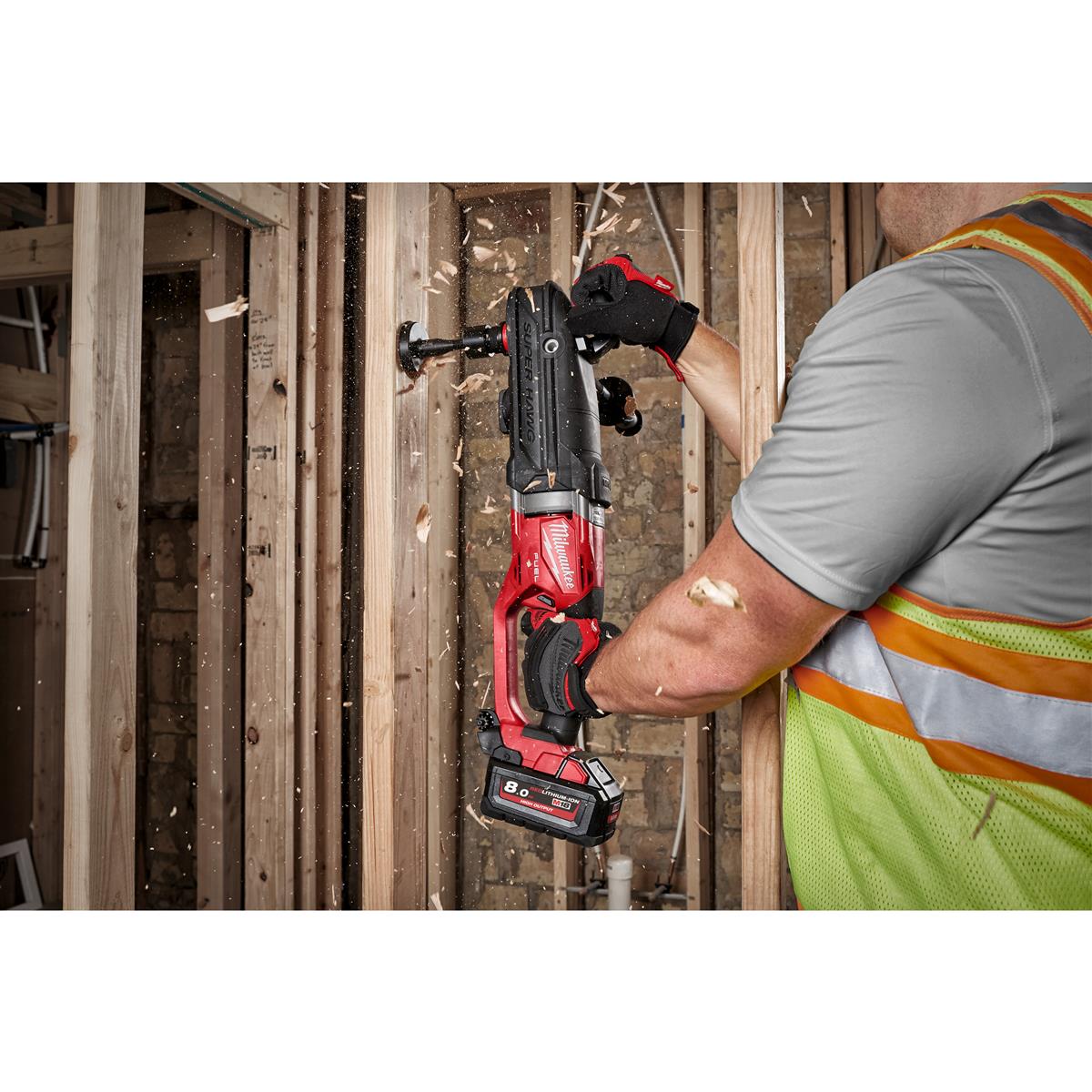 Milwaukee Cordless Angle Drill M18FRAD2-0 4933471207