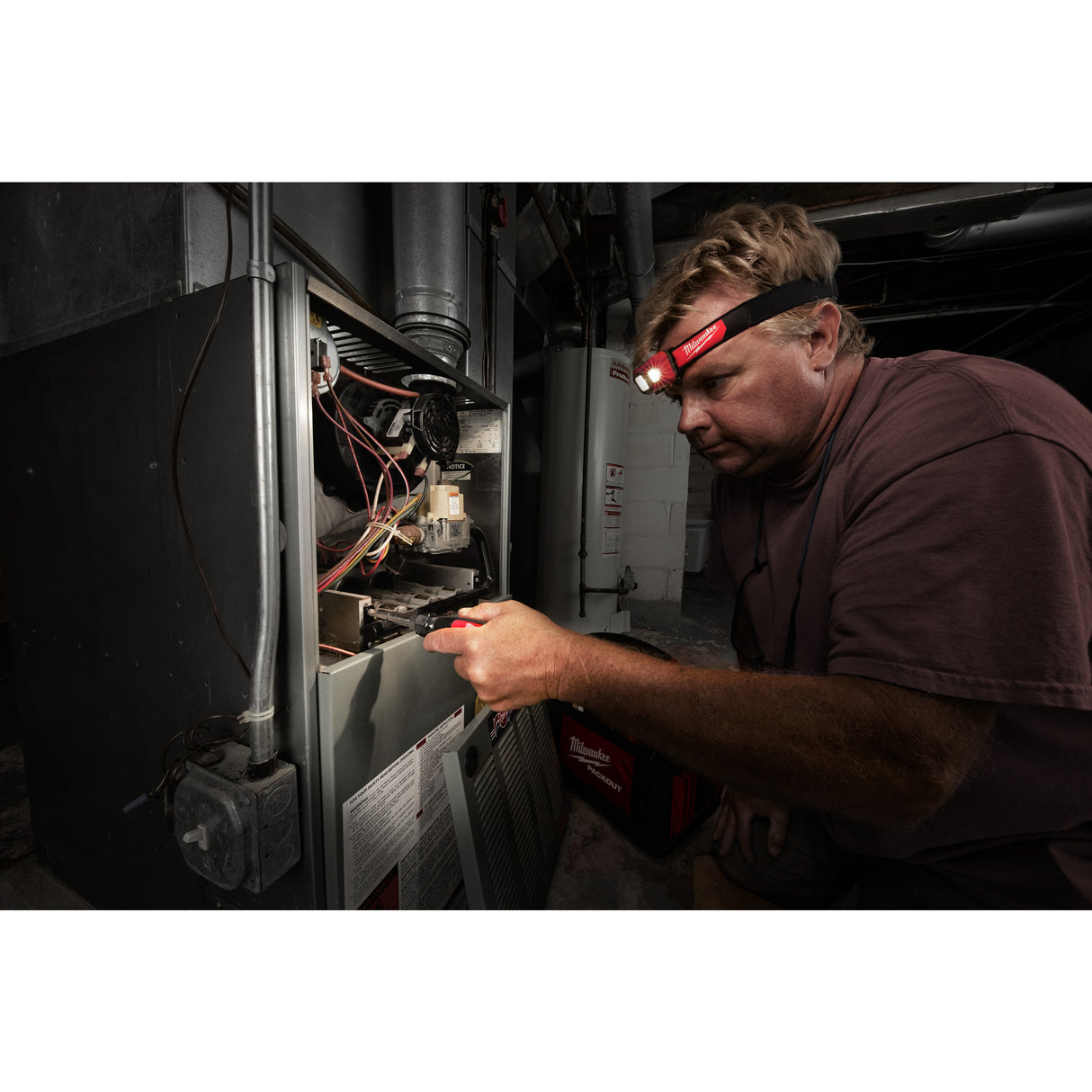 Milwaukee Stirnlampe HL-SF 4933471388 roteswerkzeug