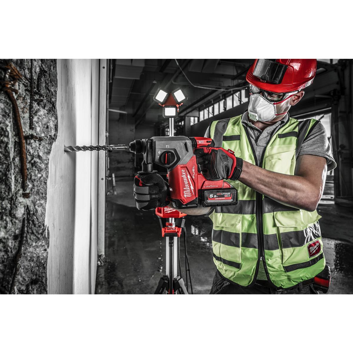 Milwaukee cordless combination hammer M18ONEFH-0X 4933478886