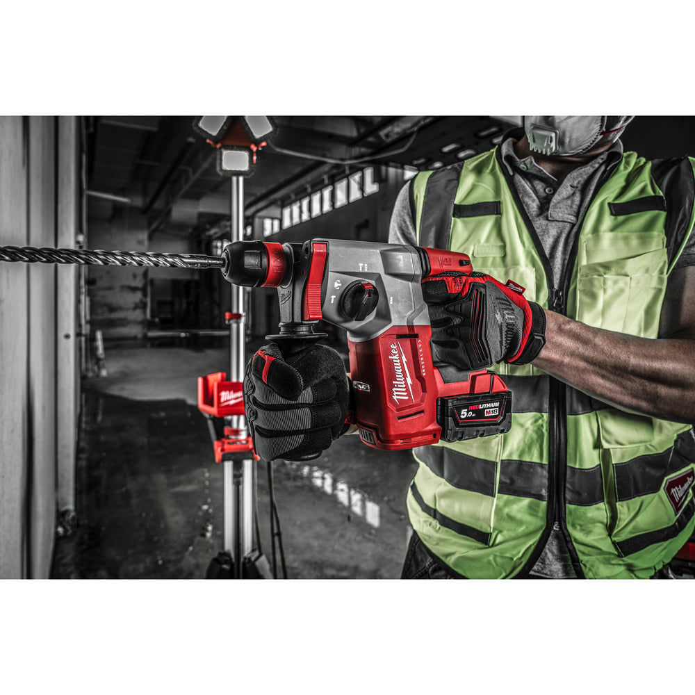 Milwaukee Akku-Kombihammer M18BLHX-502X 4933478892 roteswerkzeug