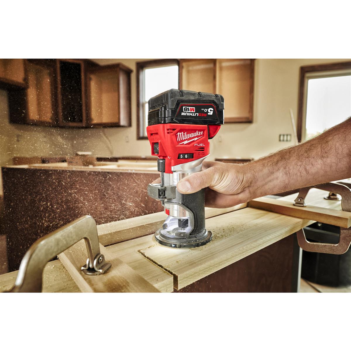 Milwaukee cordless edge milling machine M18FTR8-0X 4933479073