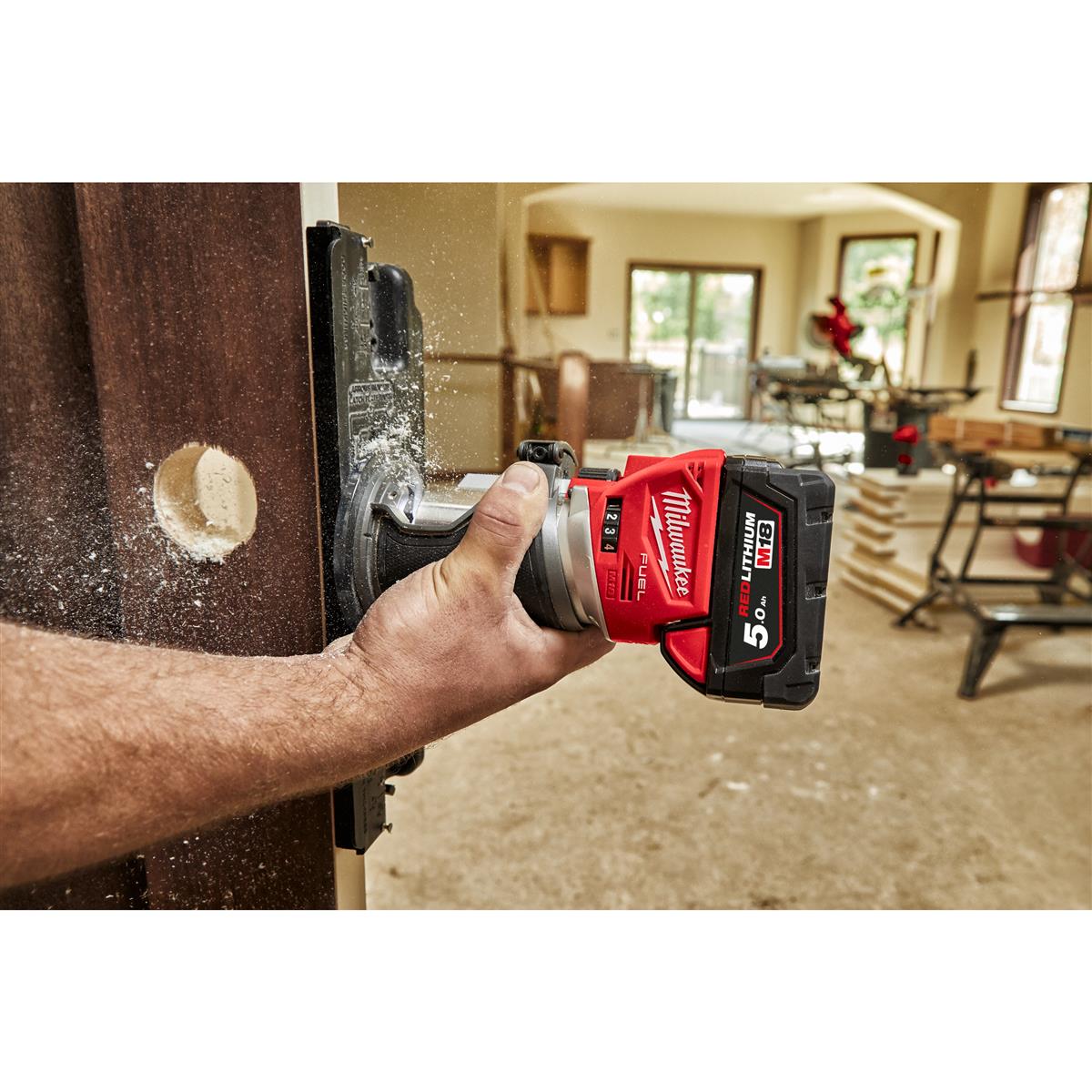 Milwaukee cordless edge milling machine M18FTR8-0X 4933479073