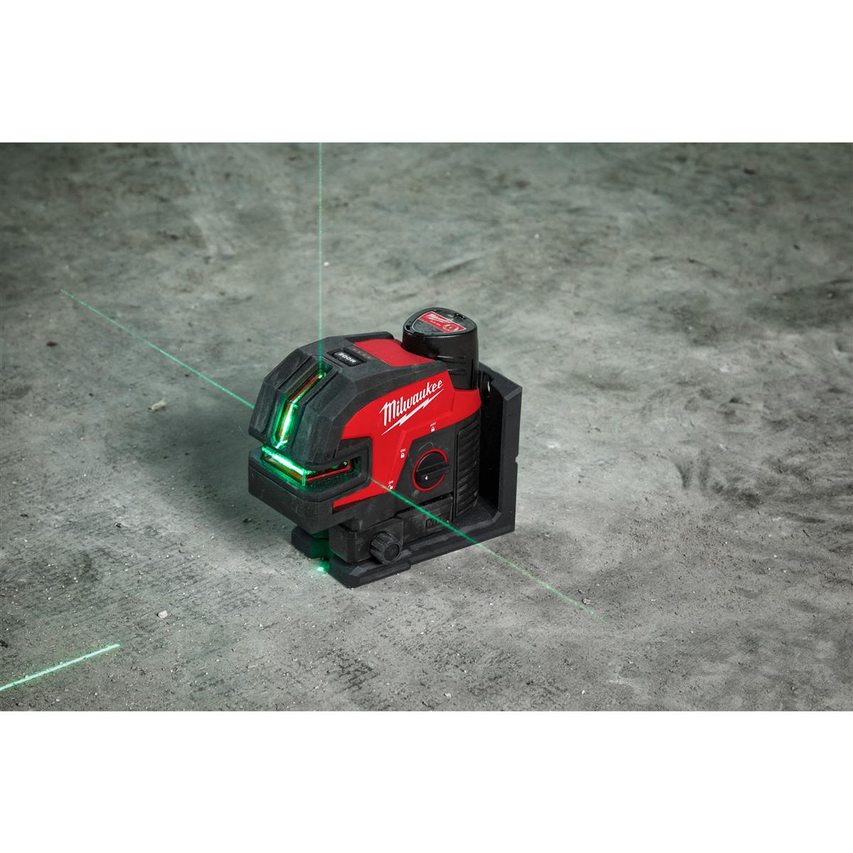 Milwaukee cross line laser M12CLL4P-301C 4933479203