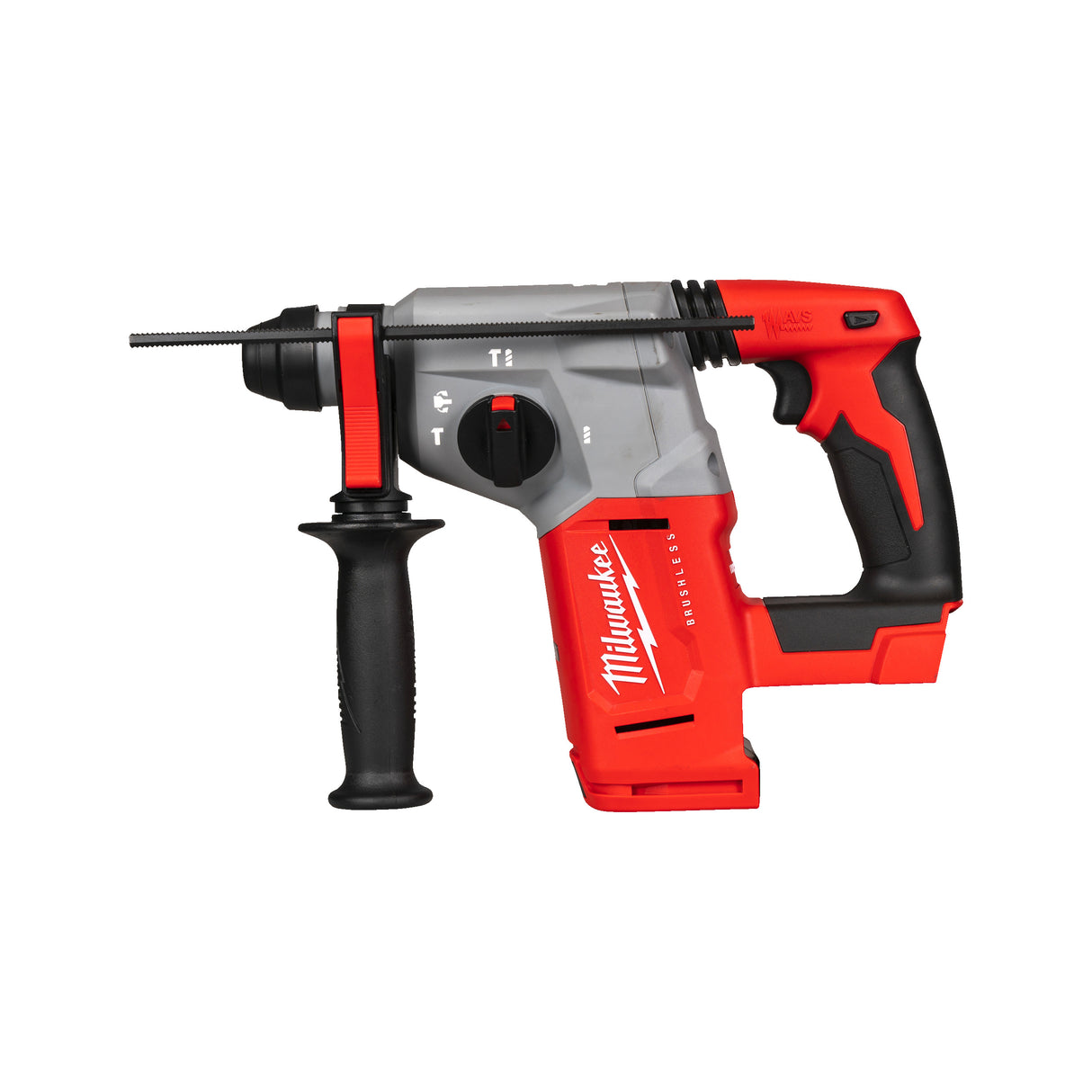 Milwaukee Akku-Kombihammer M18BLH-0 4933479426 roteswerkzeug