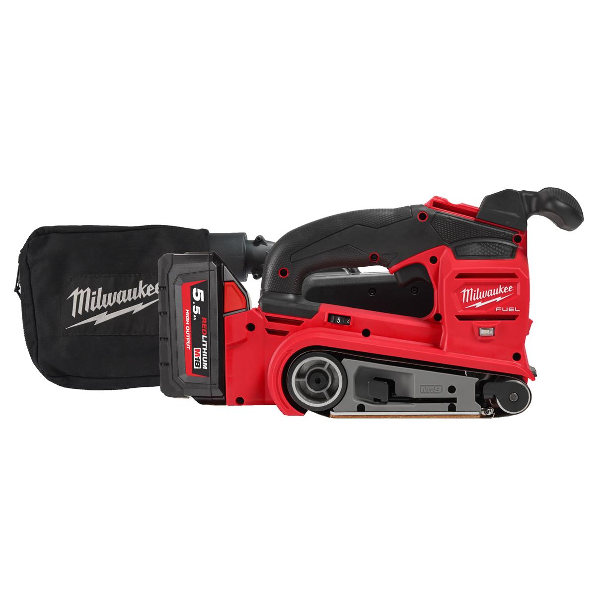 Milwaukee Cordless Belt Sander M18FBTS75-502X 4933479615