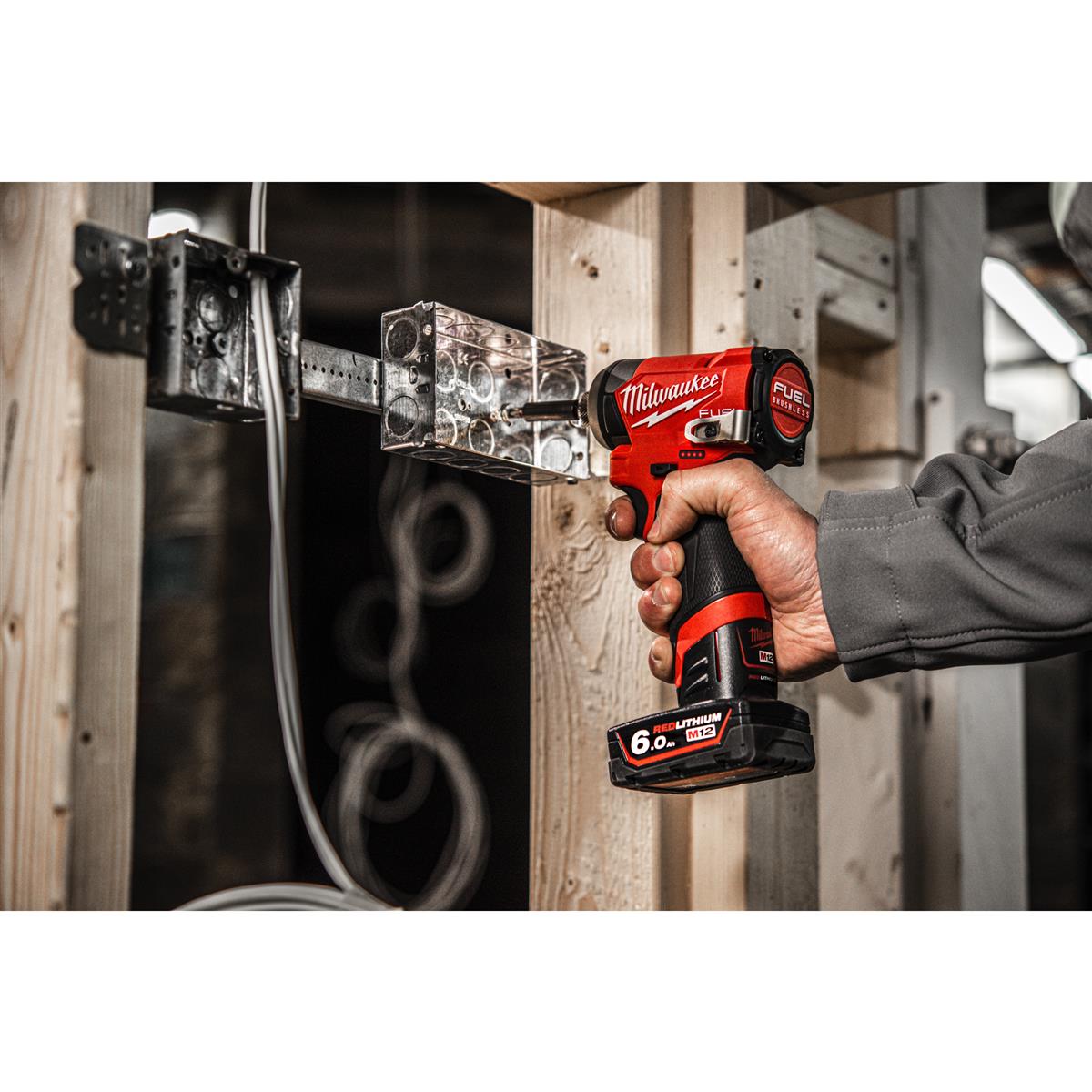 Milwaukee Cordless Impact Wrench M12FID2-0 4933479876