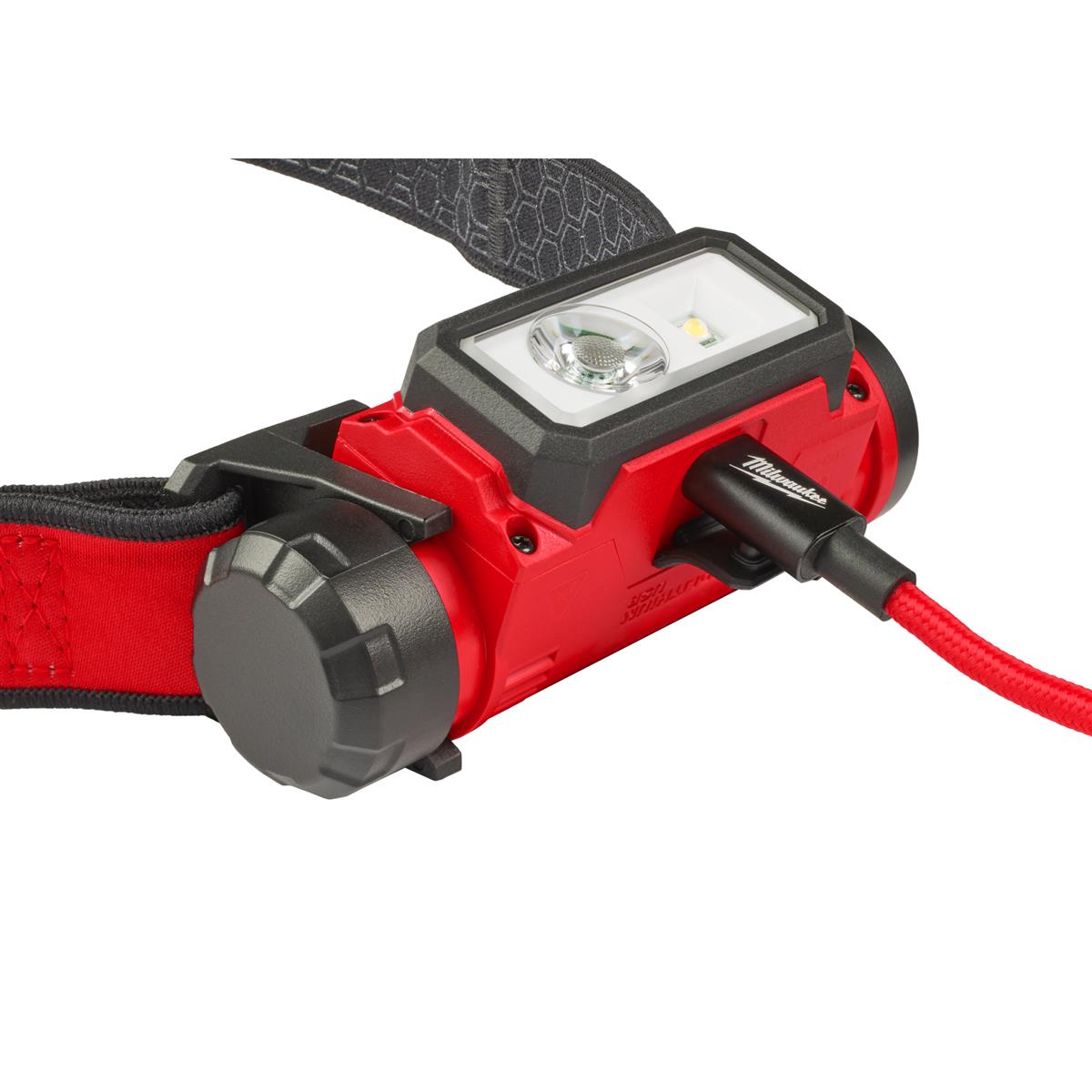 Milwaukee USB rechargeable headlamp L4HL2-301 4933479963
