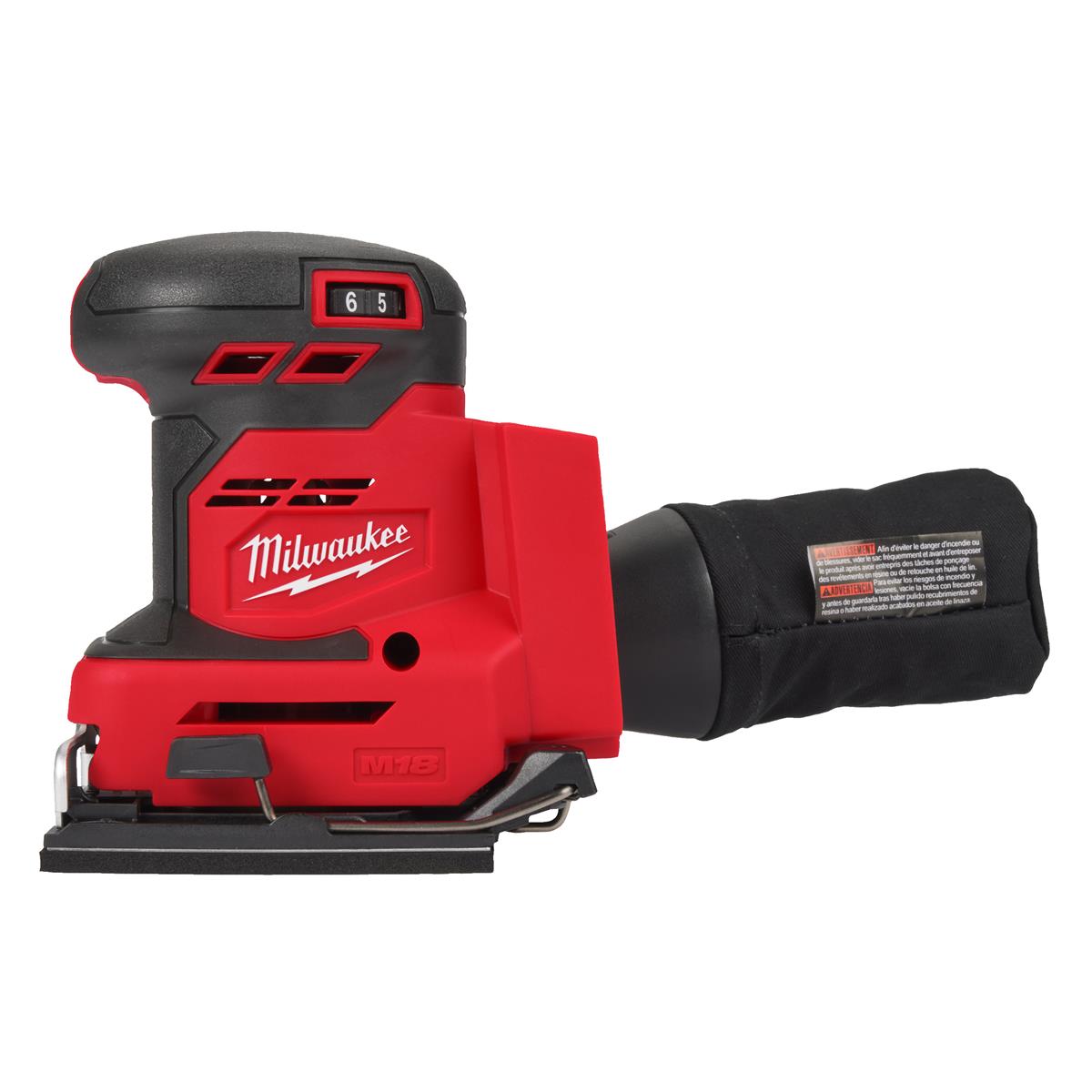 Milwaukee Cordless Orbital Sander M18BQSS-0 4933479966
