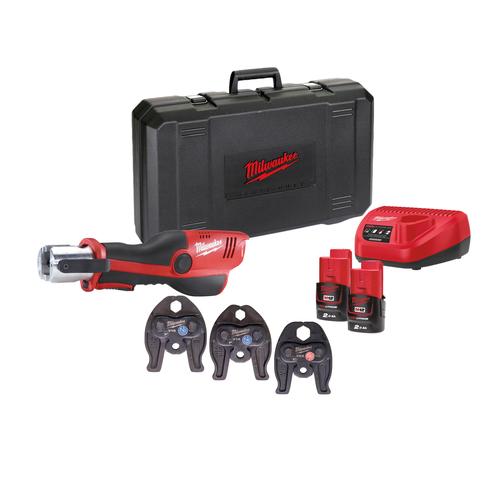 Milwaukee M12ONEHPT-202C V-Set Akku-Presswerkzeug 4933481035