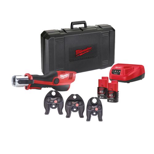 Milwaukee M12ONEHPT-202C U-Set Akku-Presswerkzeug 4933481037