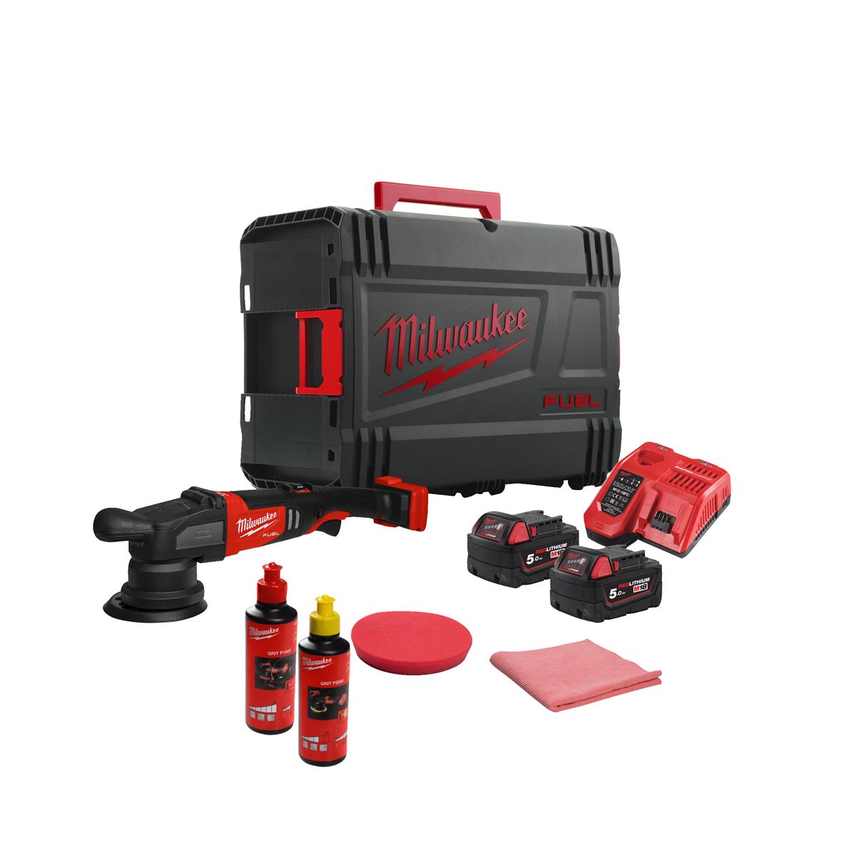 Milwaukee Cordless Polisher M18FROP15-502X KIT 4933492352
