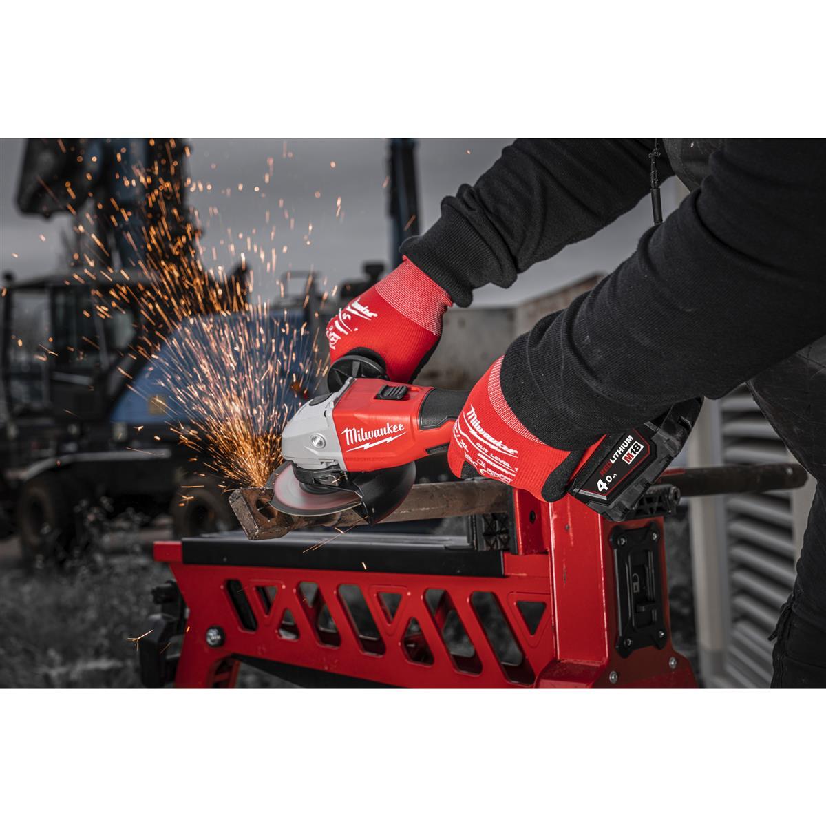 Milwaukee Cordless Angle Grinder M18BLSAG125X-0 4933492643
