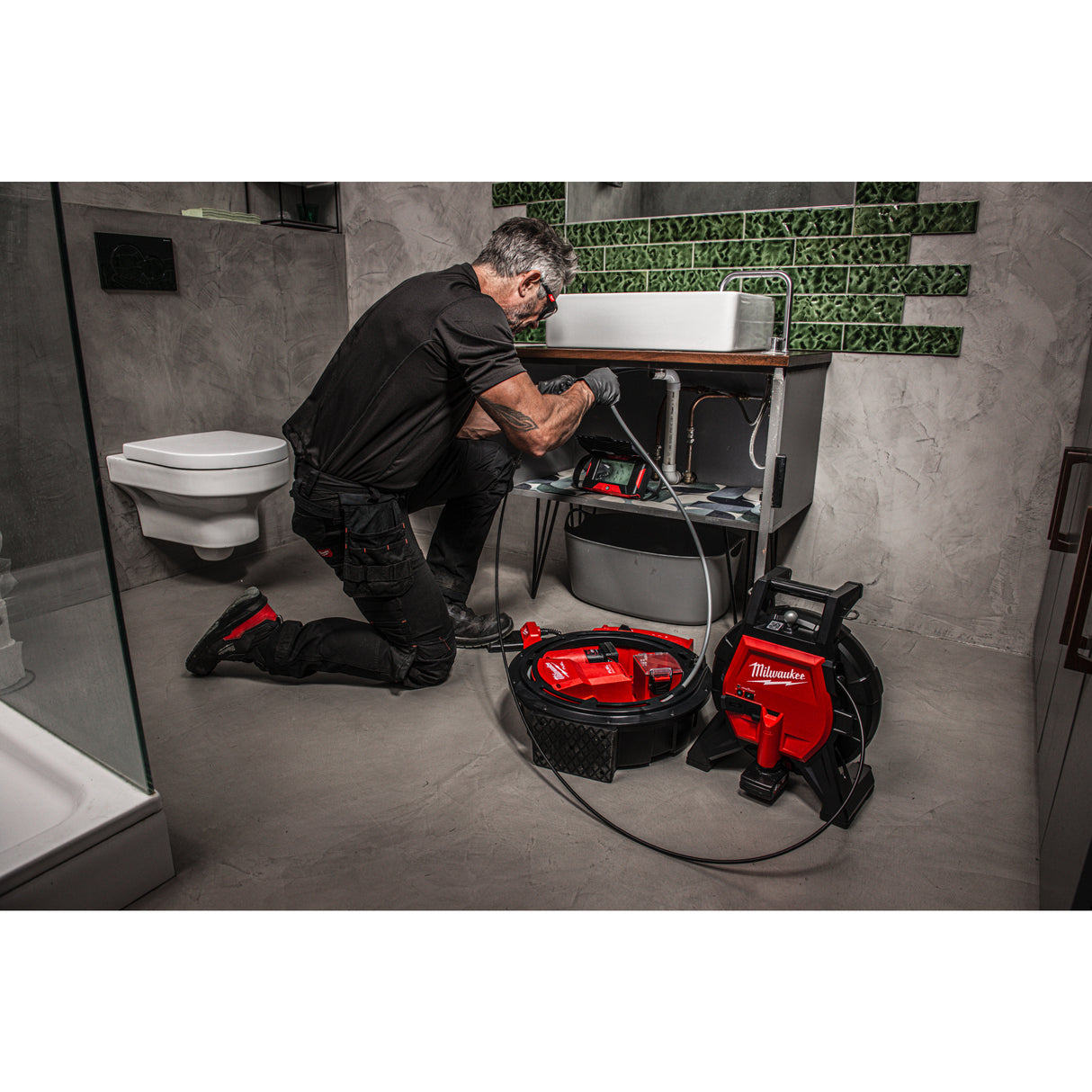 Milwaukee Akku-Kanalinspektionskamera M12SICO20-0 Kanalinspektionskamera 20m 4933498231