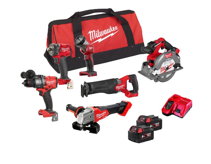 Ensemble de machines sans fil Milwaukee M18FPP6H3-502B 4933498659