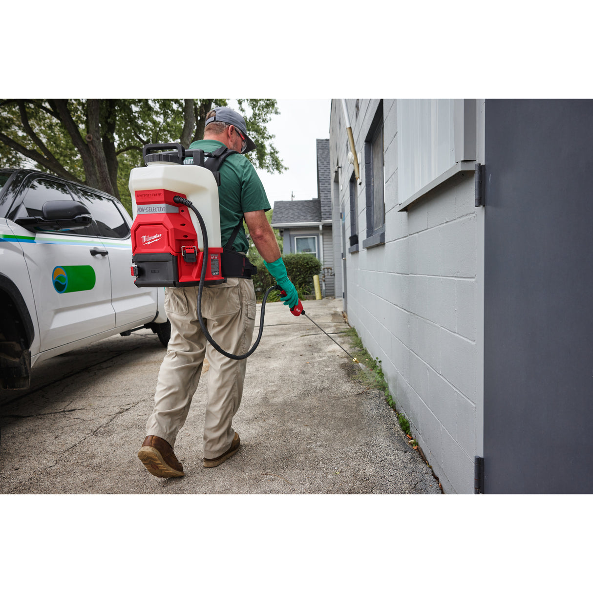 Milwaukee Akku-Rucksack-Sprühgerät M18BBPFP2-0 XXX 4933498961