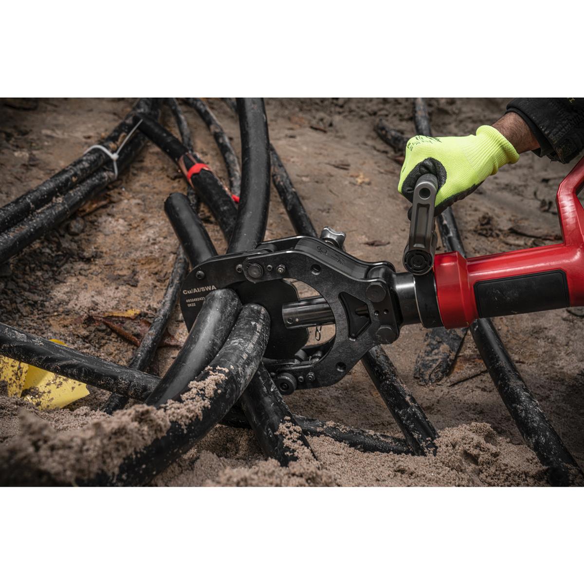 Milwaukee Akku-Kabelschneider M18HCC125-801C Hydr.Kabelschneider IN2 4933499333