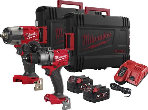 Milwaukee Akku-Maschinenset M18FPP2FH-502X 4933499414