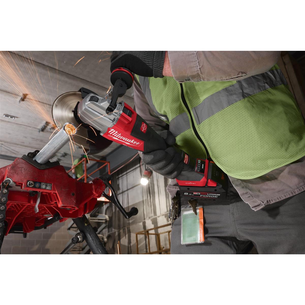 Milwaukee Akku-Winkelschleifer M18FHSAGSVO125X-0X WINKELSCHLEIFER XXX 4933500036