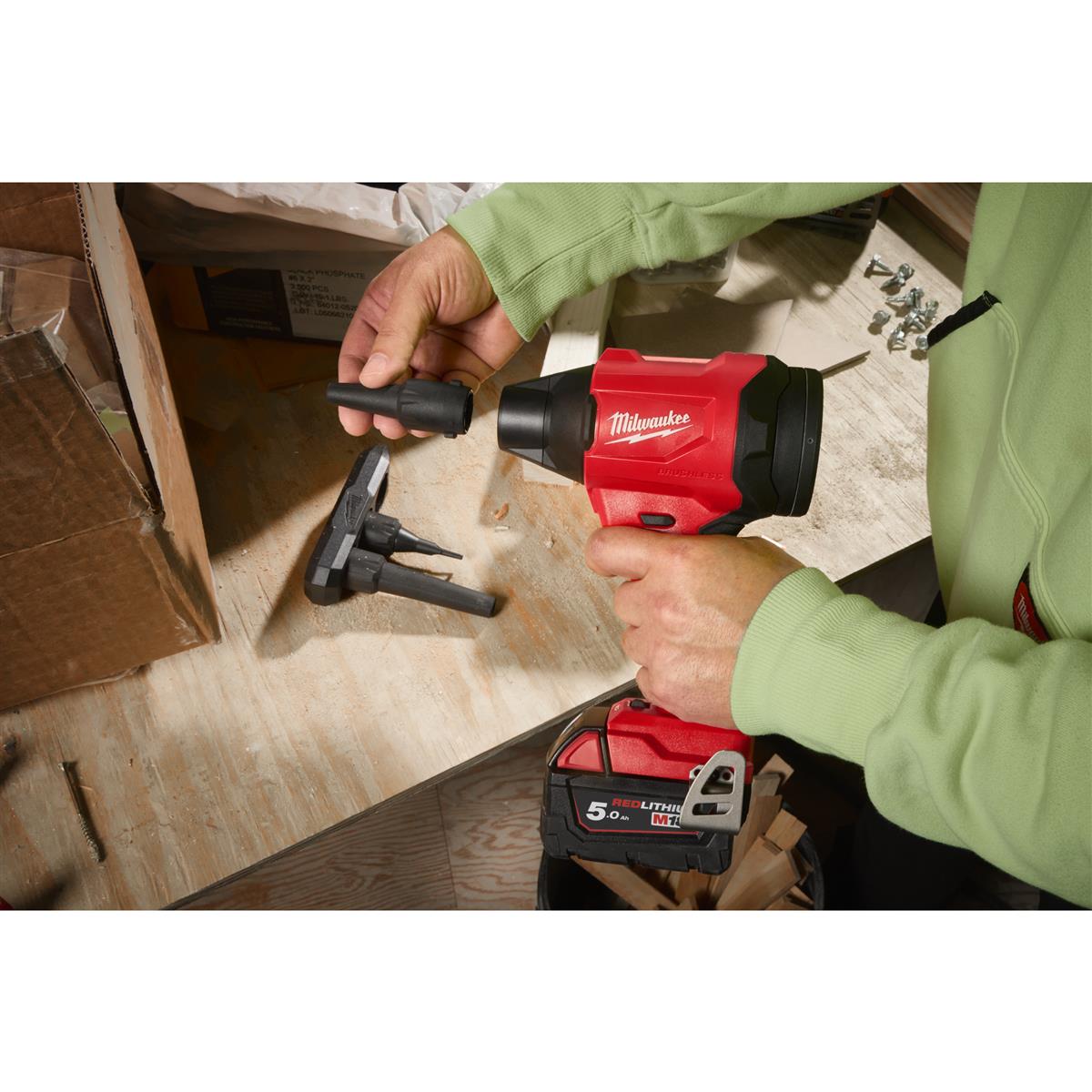 Milwaukee Akku-Gebläse M18BLHSB-0 XXX 4933500533