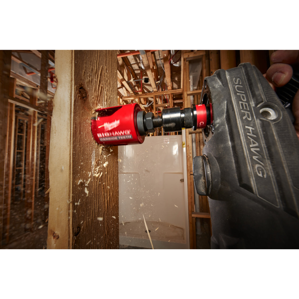 Milwaukee Multimaterial-Lochsäge BIGHAWG 82mm 4932464932 roteswerkzeug