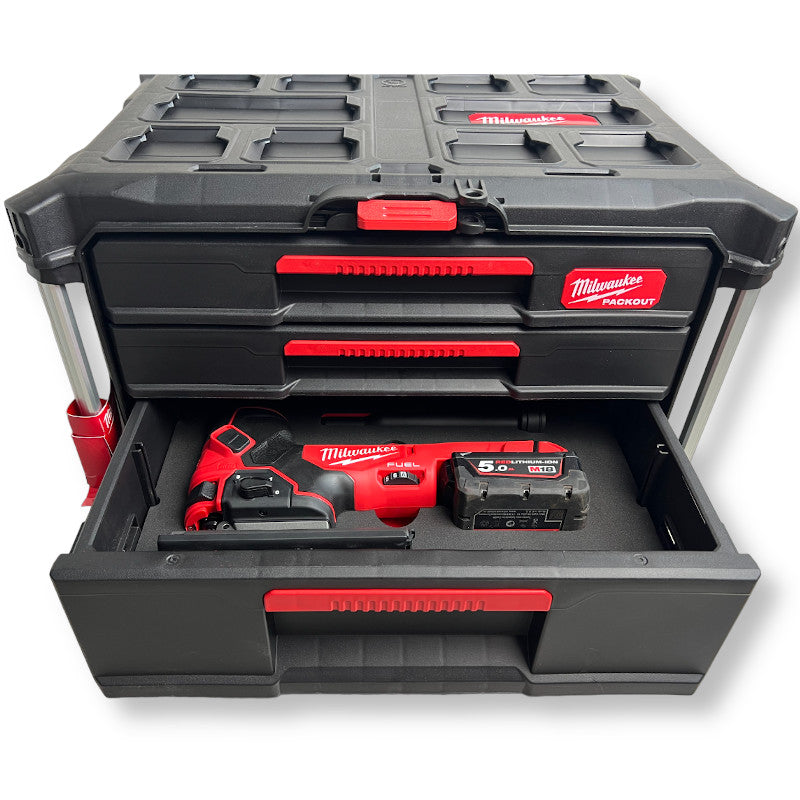 SCHWÄBLE® foam insert foam insert for Milwaukee cordless jigsaw 18V FBJS