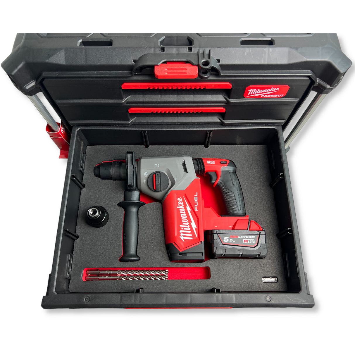 Insert en mousse SCHWÄBLE® Insert en mousse pour marteau combiné sans fil Milwaukee FHX