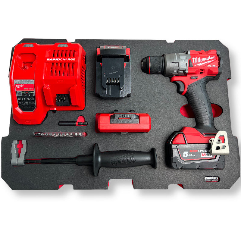 Insert en mousse SCHWÄBLE® insert en mousse pour perceuse à percussion Milwaukee FPD3