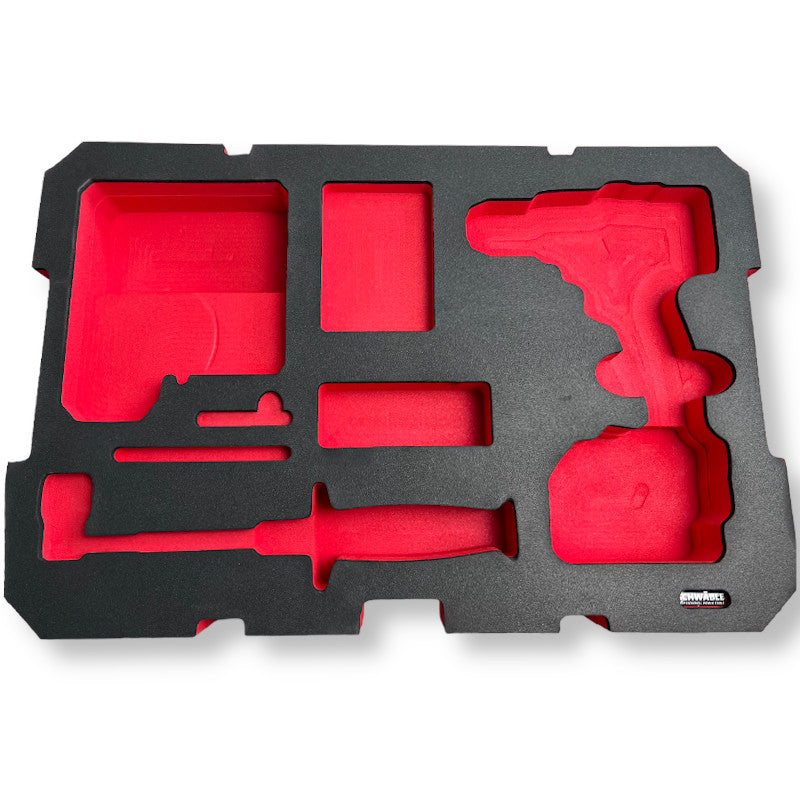 Insert en mousse SCHWÄBLE® insert en mousse pour perceuse à percussion Milwaukee FPD3