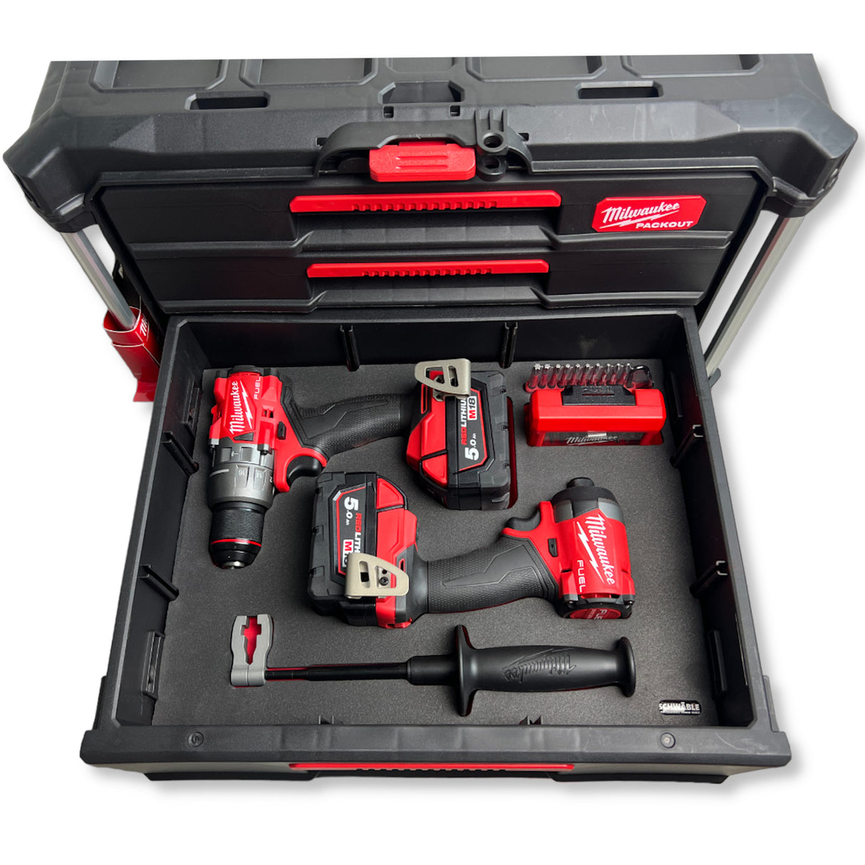 Insert en mousse SCHWÄBLE® Insert en mousse pour outils sans fil Milwaukee FPD3 FID3