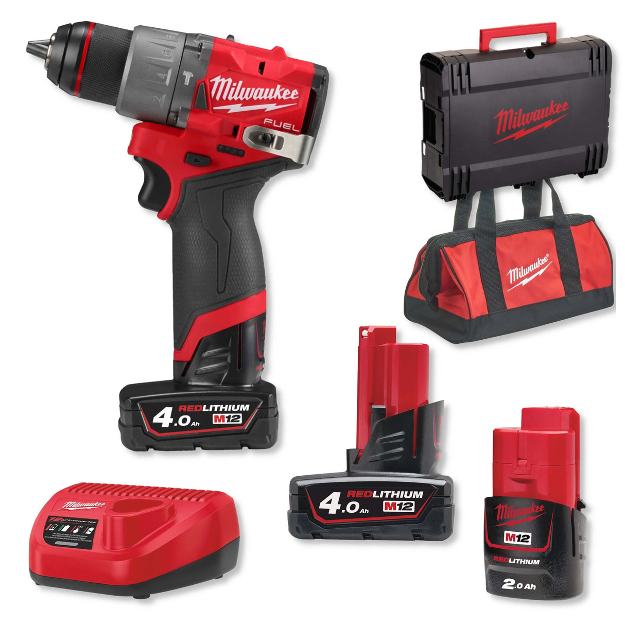 Milwaukee Vario-Set Zubehörbeilage 12V roteswerkzeug.de