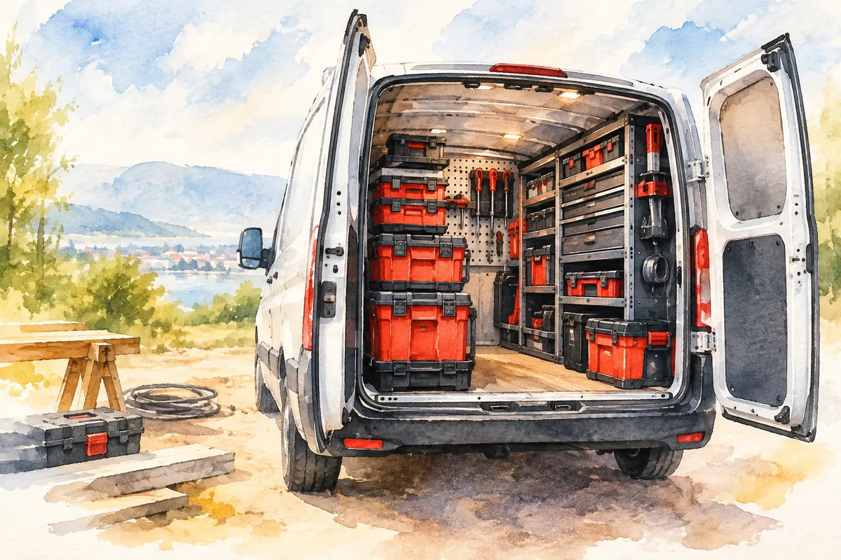PACKOUT für Servicefahrzeug richtig einrichten