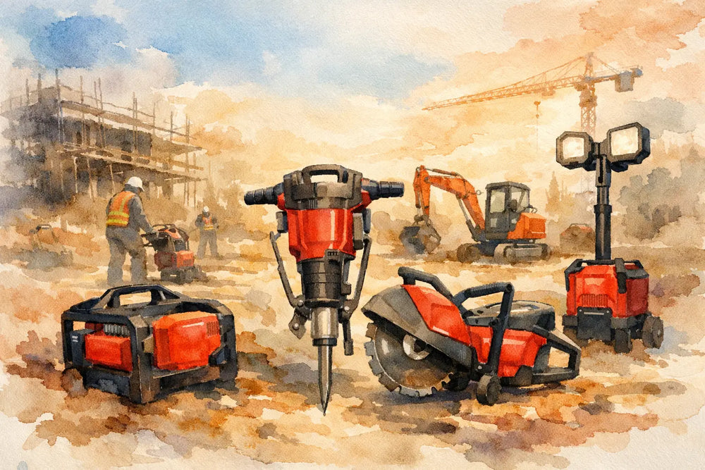 MX FUEL Geräte kaufen für echte Baustellenpower
