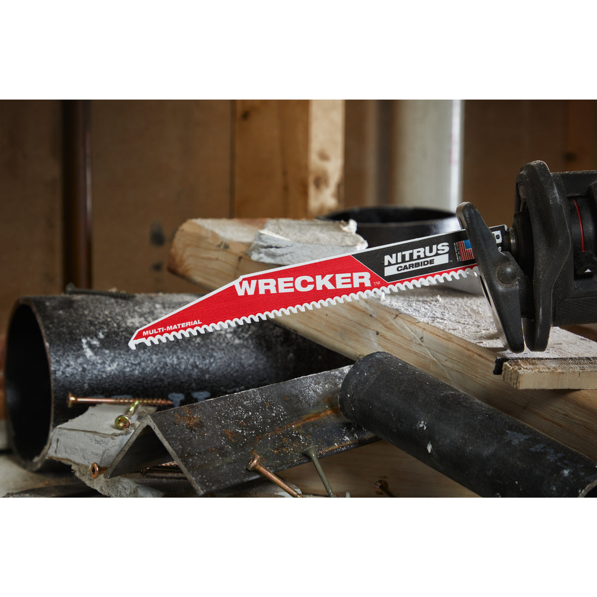 Milwaukee Säbelsägeblatt WRECKER NITRUS HM 300x6 mm 48475273