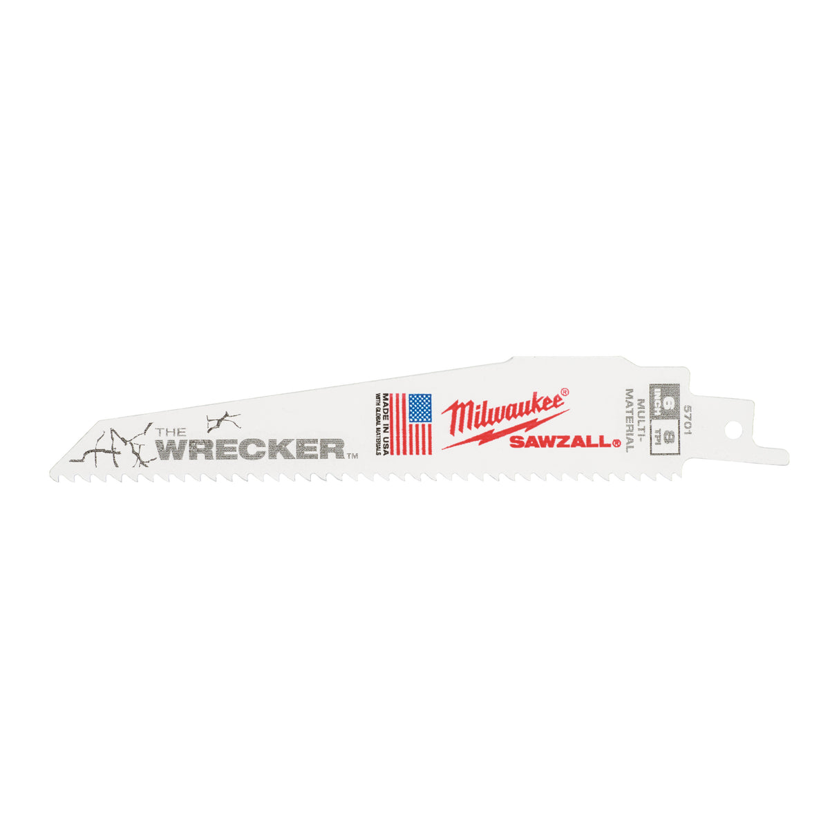 Milwaukee Säbelsägeblatt 150x7/11mm WRECKER (5) 48475701