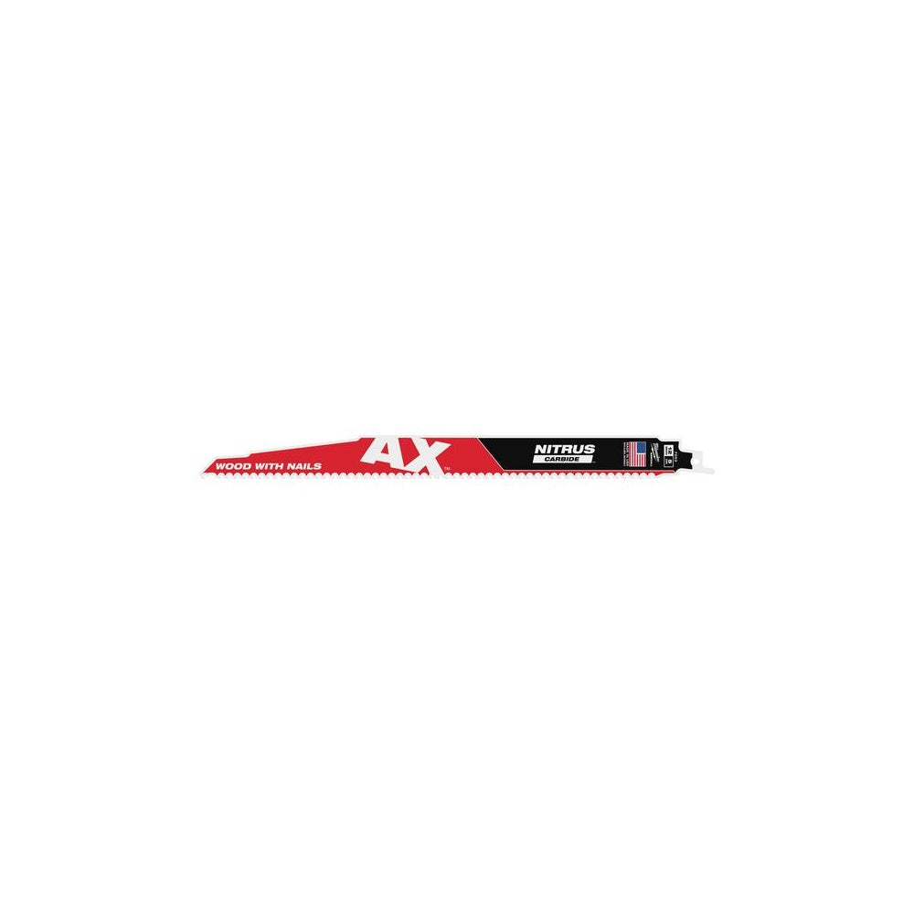 Milwaukee Säbelsägeblatt THE AX NITRUS 5 TPI Zahnteilung 5 mm Blattlänge 300 mm 48477253
