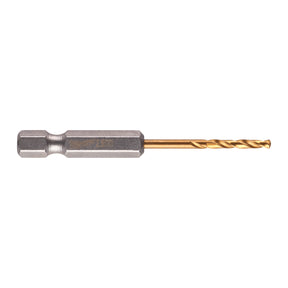 Milwaukee Metallbohrer HSS-G TiN RED HEX 2,5x19mm SHOCKWAVE 48894704 roteswerkzeug