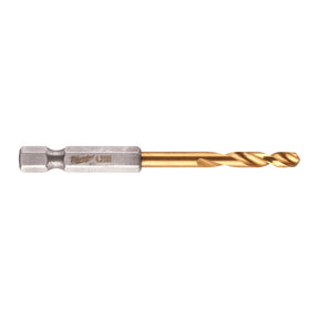 Milwaukee Metallbohrer HSS-G TiN RED HEX 4,5x28mm SHOCKWAVE 48894709 roteswerkzeug