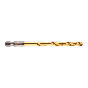 Milwaukee Metallbohrer HSS-G TiN RED HEX 6,5x64mm SHOCKWAVE 48894715 roteswerkzeug