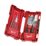 Milwaukee Stufenbohrer- und Metallbohrer-Set 48899350 roteswerkzeug