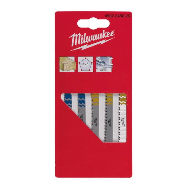 Milwaukee Stichsägeblatt-Set 4932345825 roteswerkzeug