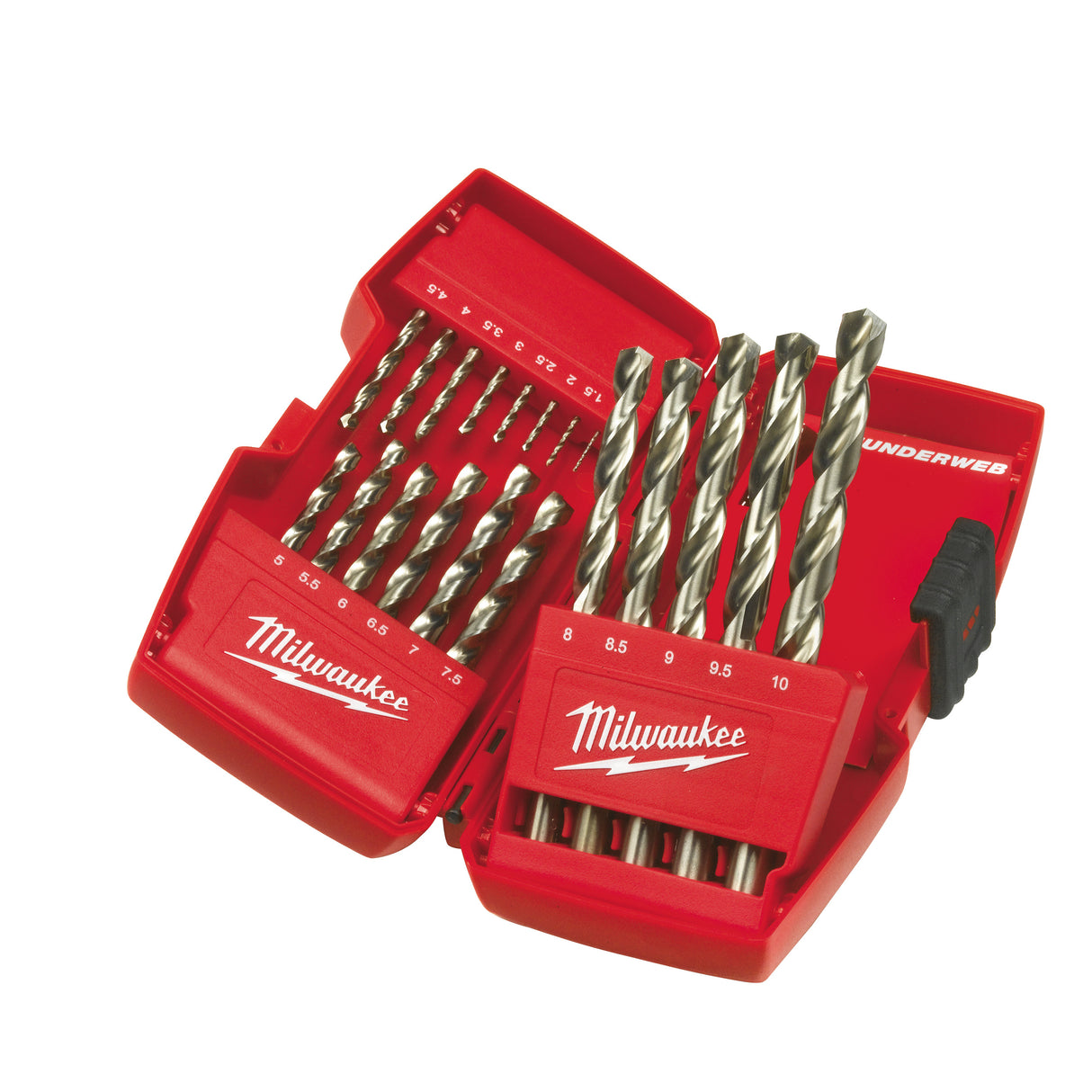 Milwaukee Metallbohrer-Set HSS-G THUNDERWEB 4932352374 roteswerkzeug