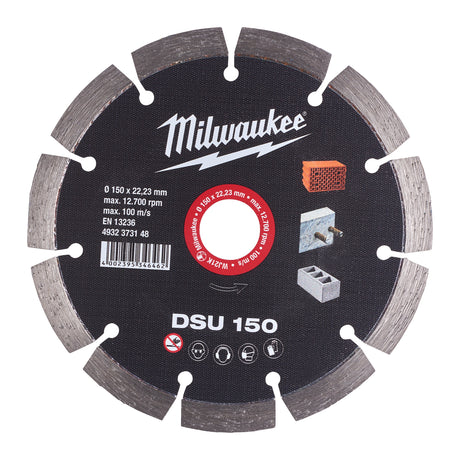 Milwaukee Diamanttrennscheibe DSU 4932373148 roteswerkzeug